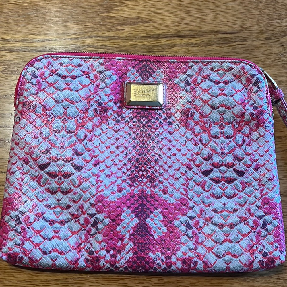 Workwear bag, Marc by Marc Jacobs, Pink reptile print, very good condition.